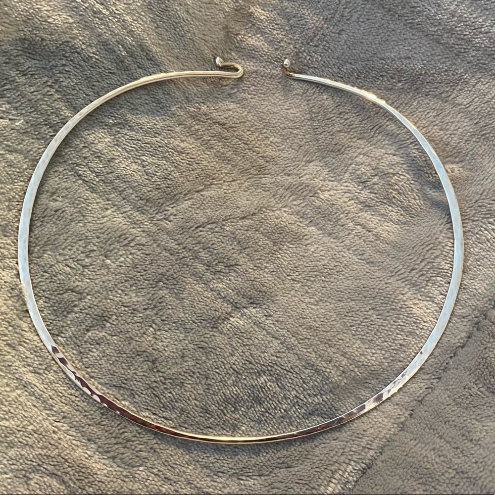 James Avery Retired Hammered Necklace